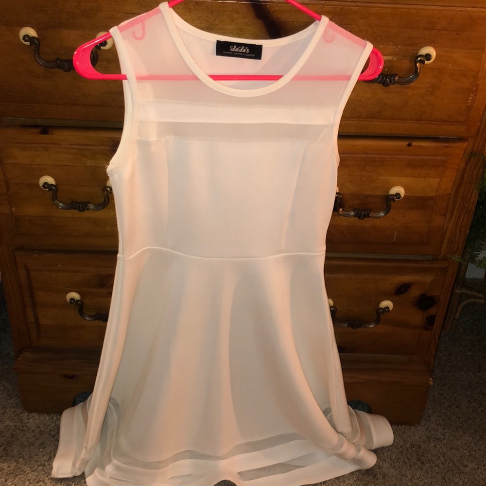 White dress